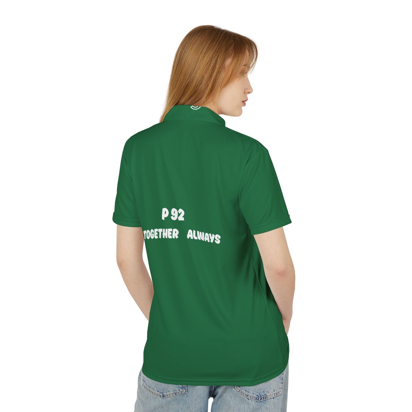 P92 Unisex Polo Shirt - Stylish & Comfortable Green Shirt for Casual Wear