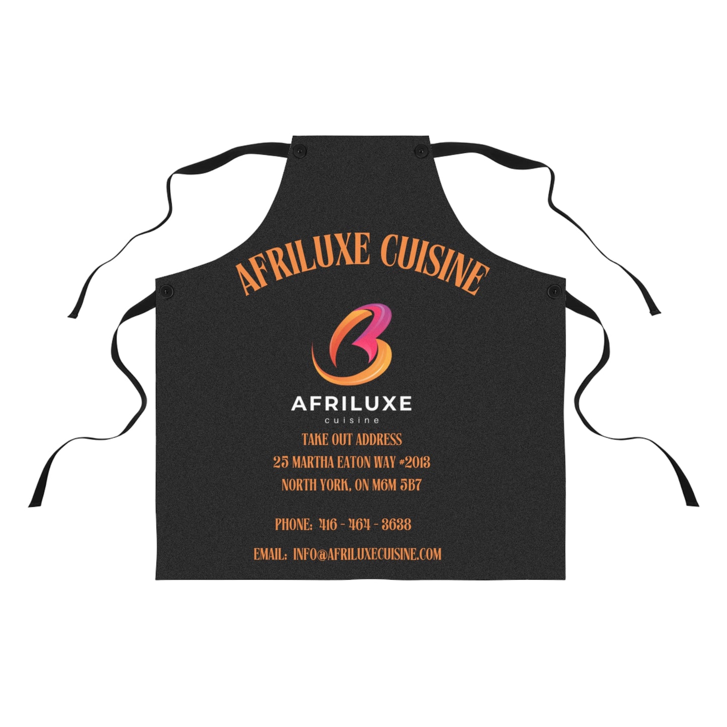 AfroLuxe Cuisine Apron