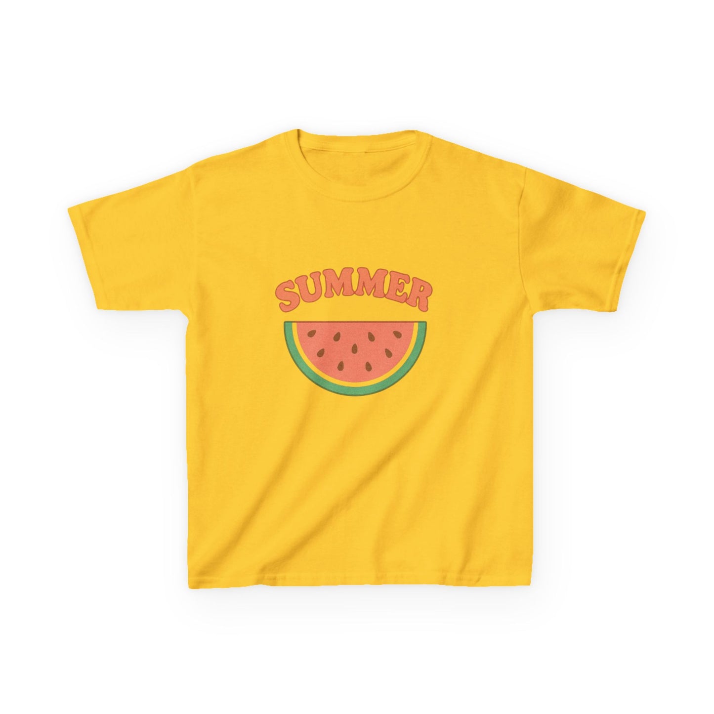 Kids Summer Watermelon Tee - Cute Summer T-Shirt, Fun Kids Apparel, Beach Day Outfit, Gift for Kids, Summer Party Shirt