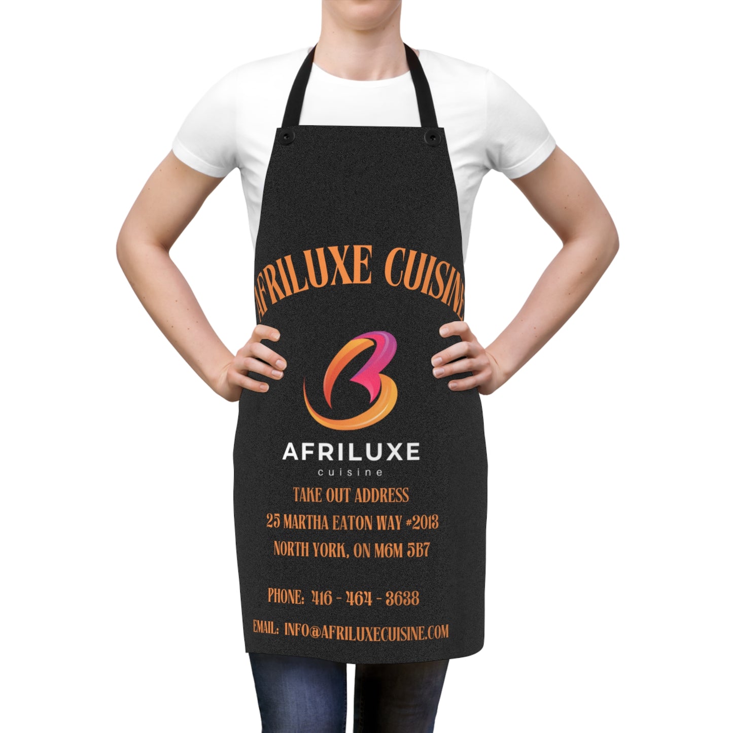 AfroLuxe Cuisine Apron