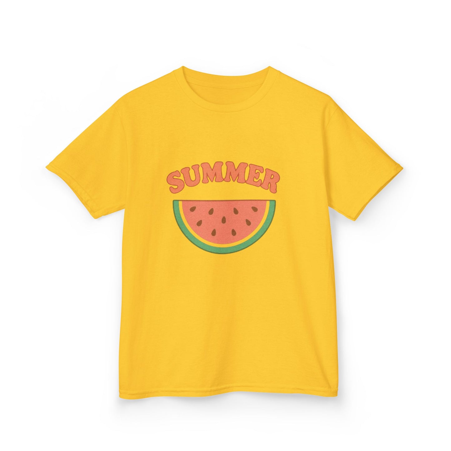 Kids Summer Watermelon Tee - Cute Summer T-Shirt, Fun Kids Apparel, Beach Day Outfit, Gift for Kids, Summer Party Shirt