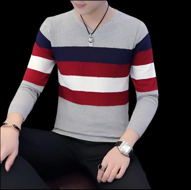 Men's V Neck Sweater