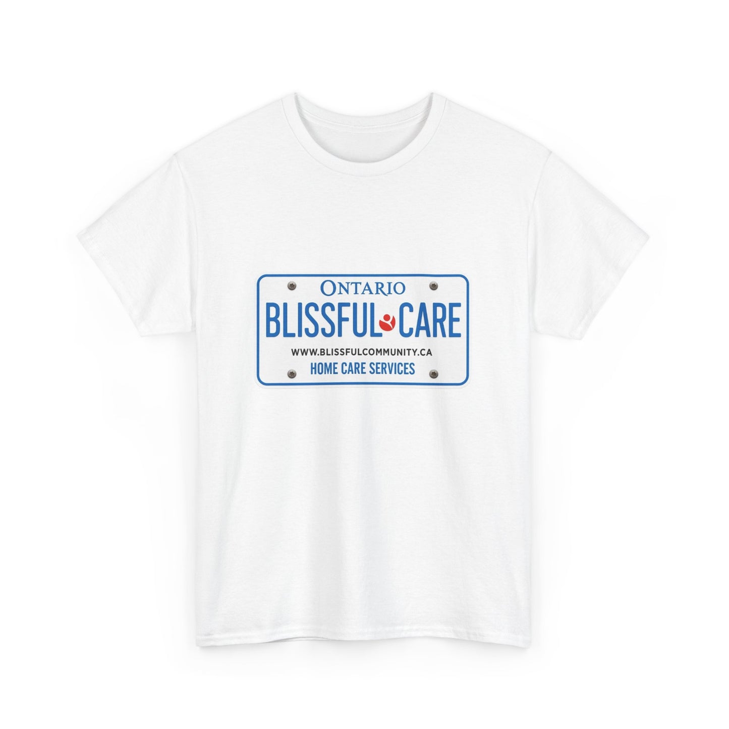 Blissful Care Unisex Heavy Cotton Tee - Comfort for Caregivers