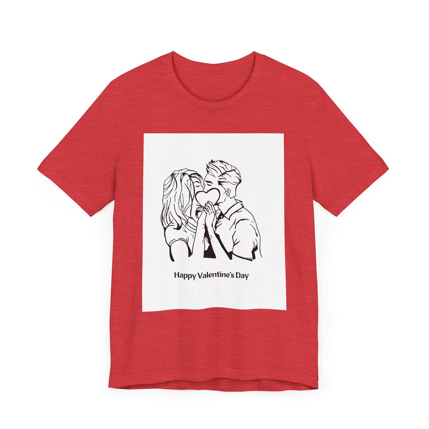 Heartline Kiss - Short Sleeve Tee