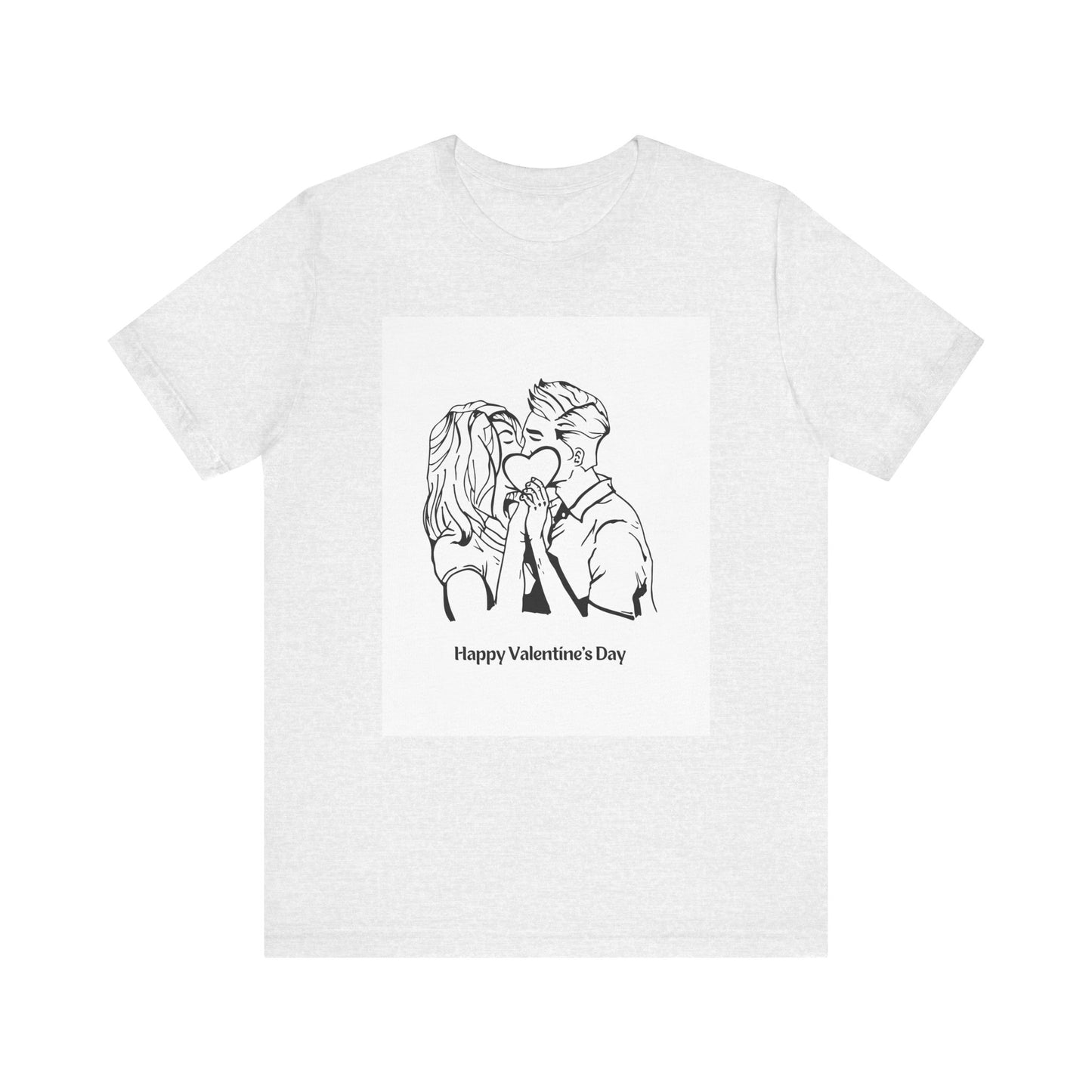 Heartline Kiss - Short Sleeve Tee