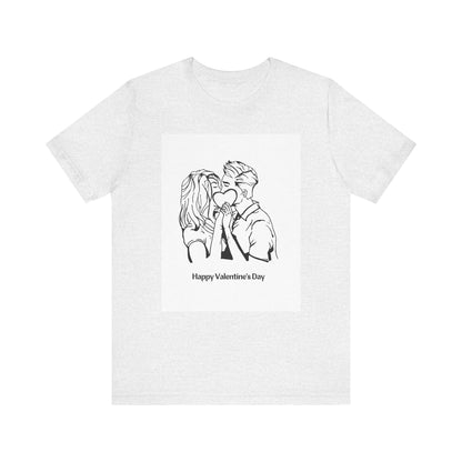 Heartline Kiss - Short Sleeve Tee