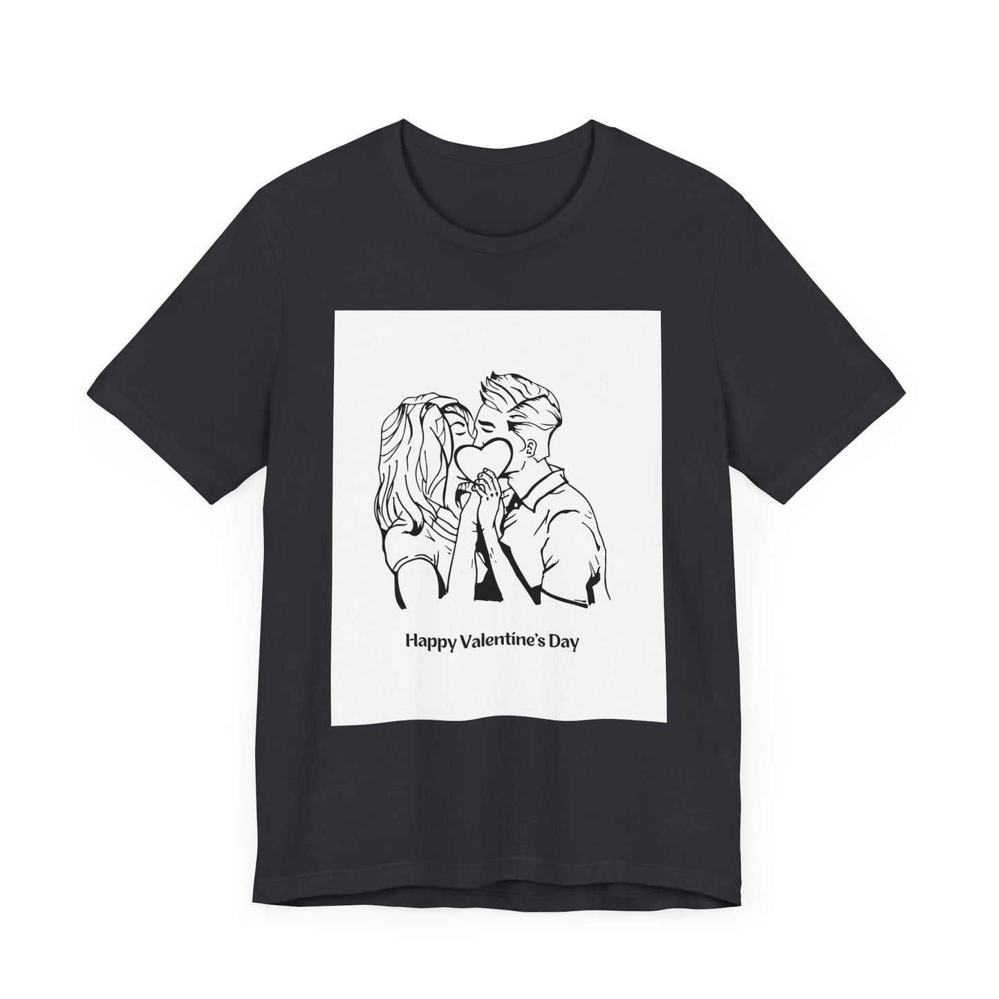 Heartline Kiss - Short Sleeve Tee