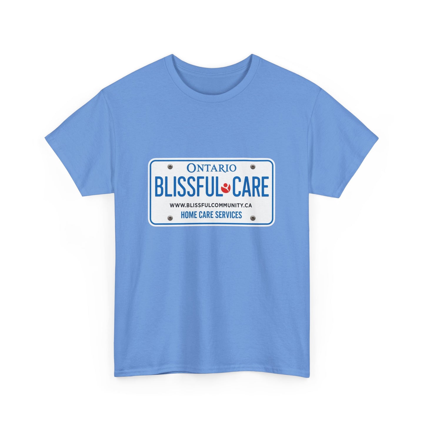 Blissful Care Unisex Heavy Cotton Tee - Comfort for Caregivers