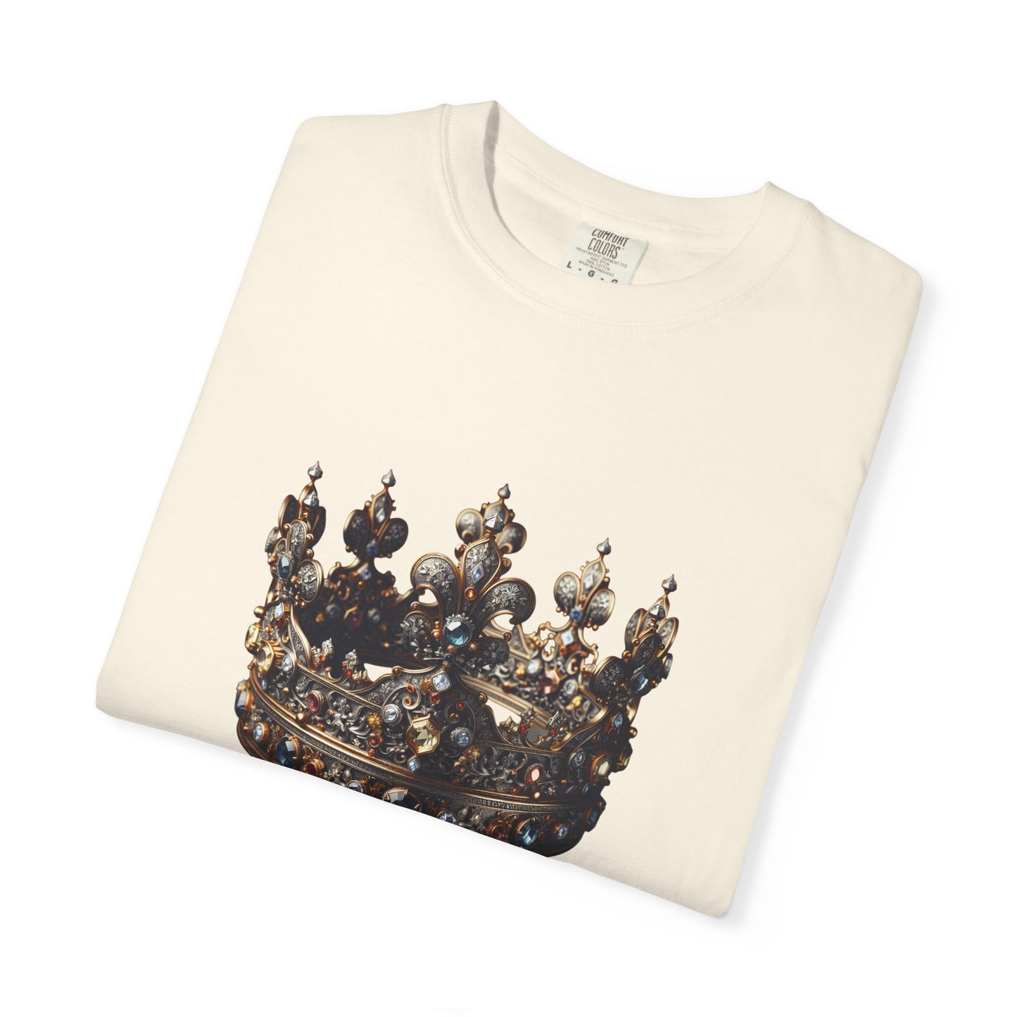 Crowned Glory T-Shirt - Born to Reign Tee, Unisex Crown Graphic Shirt for Kings & Queens, Gift for Birthdays, Occasions & Celebrations