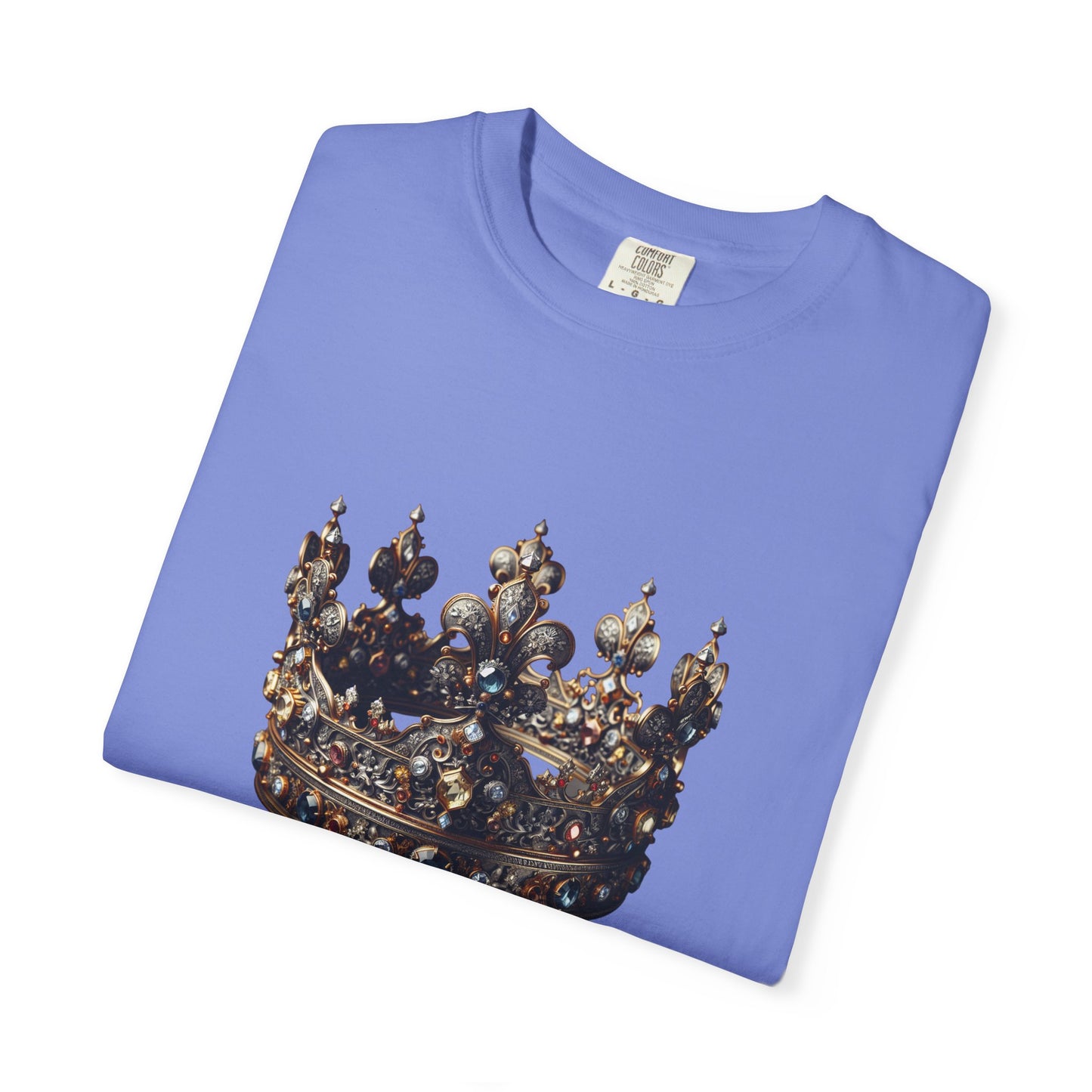 Crowned Glory T-Shirt - Born to Reign Tee, Unisex Crown Graphic Shirt for Kings & Queens, Gift for Birthdays, Occasions & Celebrations