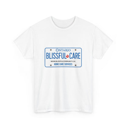 Blissful Care Unisex Heavy Cotton Tee - Comfort for Caregivers
