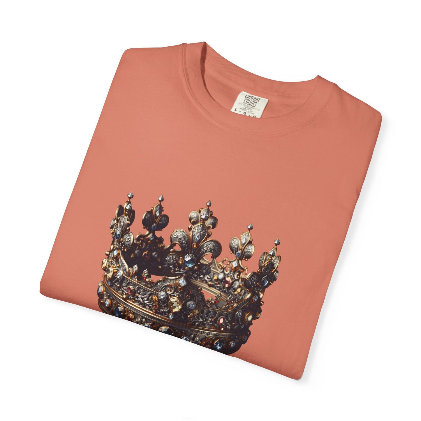 Crowned Glory T-Shirt - Born to Reign Tee, Unisex Crown Graphic Shirt for Kings & Queens, Gift for Birthdays, Occasions & Celebrations