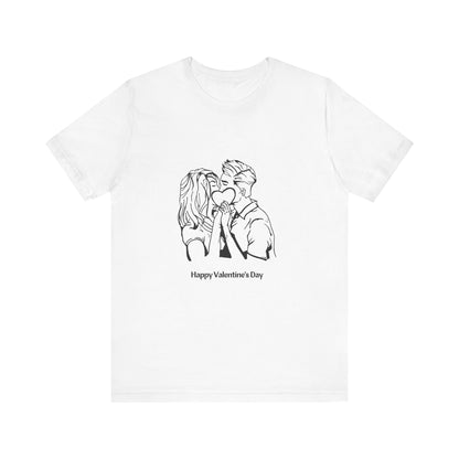 Heartline Kiss - Short Sleeve Tee