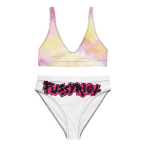 recycled high waisted bikini