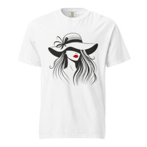 unisex garment dyed heavyweight t shirt